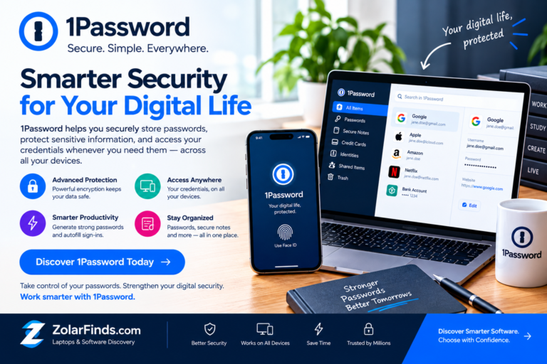 1Password Smarter Security for Your Digital Life
