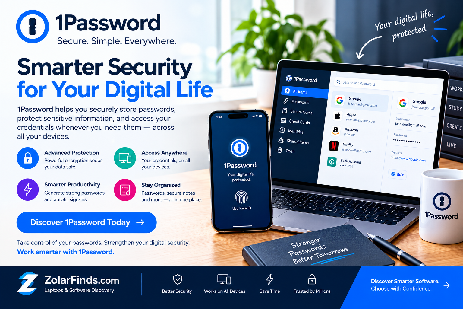 1Password Smarter Security for Your Digital Life