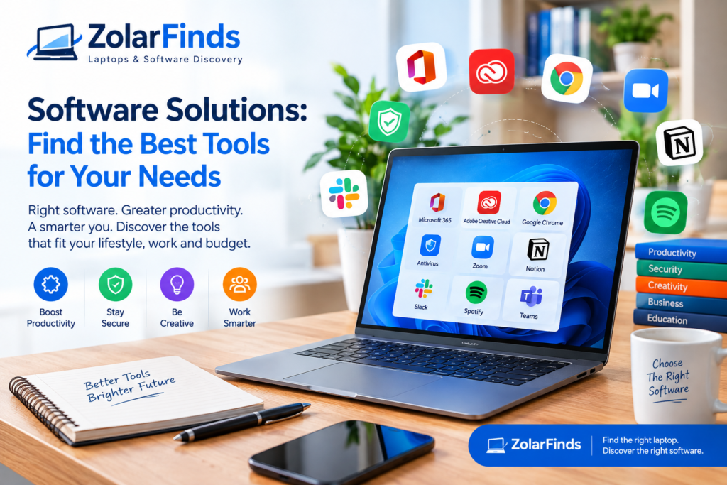 Software Solutions: Find the Best Tools for Your Needs